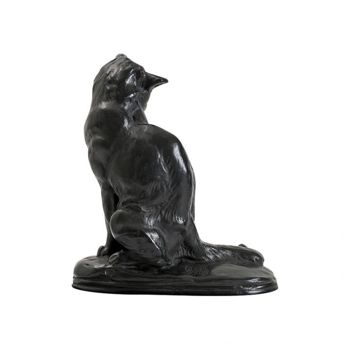 Chat assis - Reproduction d’une sculpture du Musée des Beaux-Arts, Dijon