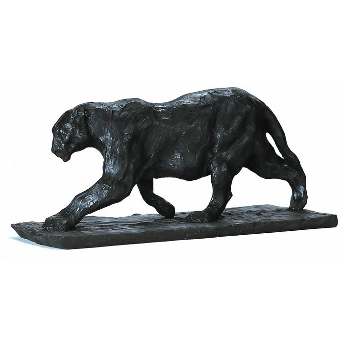 Panthère marchant - Reproduction d’une sculpture du Musée d’Orsay, Paris