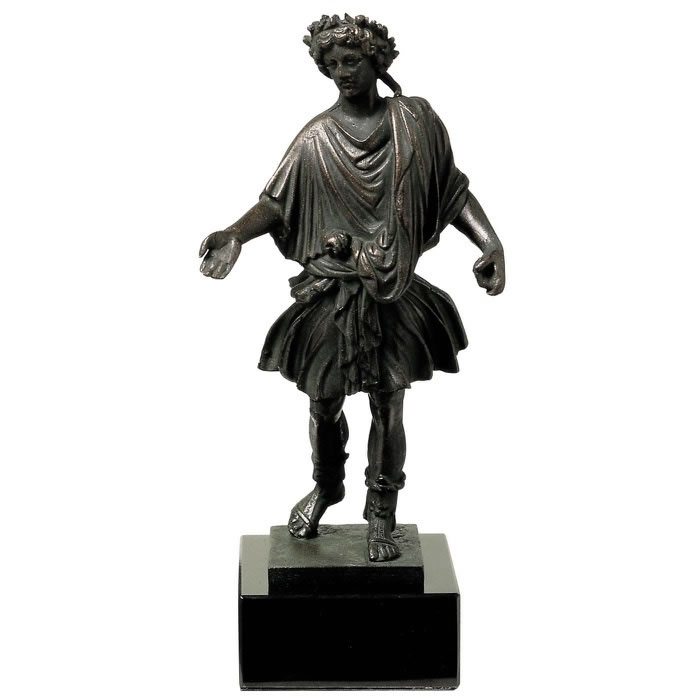 Dieu Lare - Antiquités gallo-romaines - Reproduction d’une sculpture du LUGDUNUM-Musée & théâtres romains, Lyon