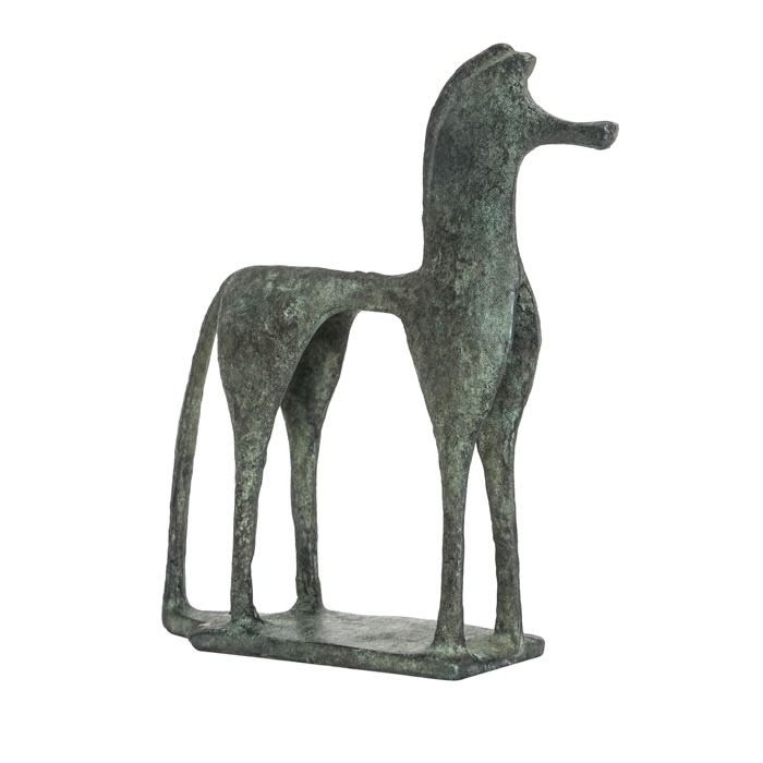 Cheval grec - Antiquités gréco-romaines - Reproduction d’une sculpture du Musée national des Arts asiatiques - Guimet, Paris