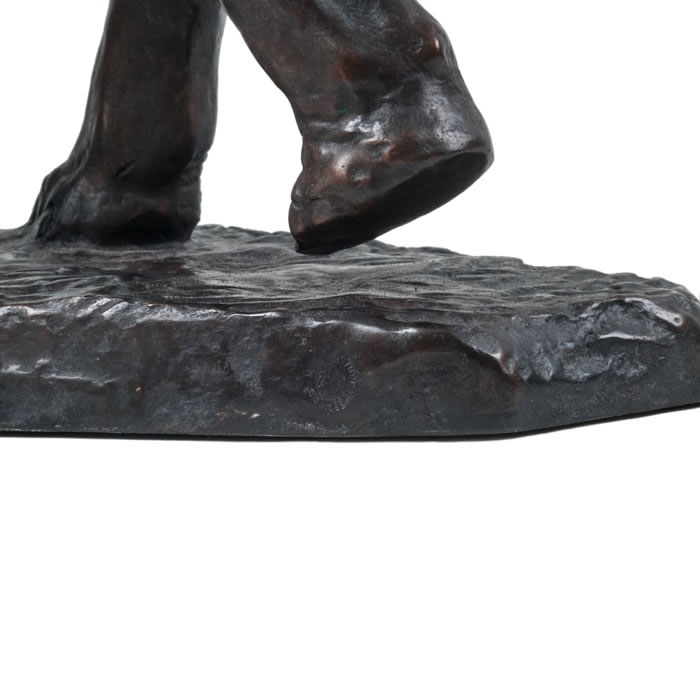 Running elephant - Reproduction d’une sculpture du Musée du Louvre, Paris