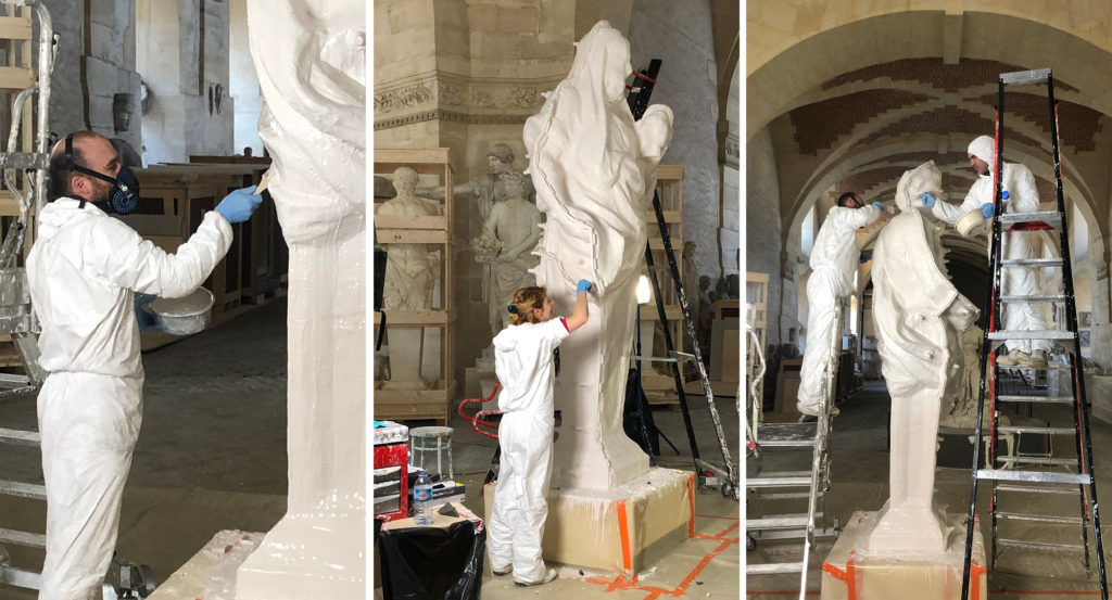 Chantier au Château de Versailles 